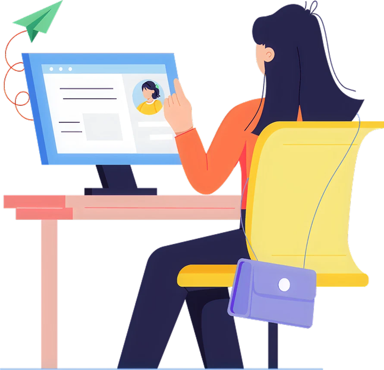 Profesional del trabajo remoto